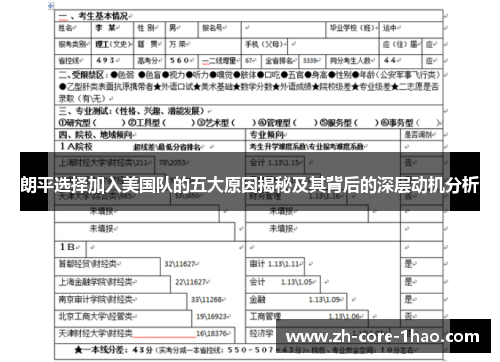 朗平选择加入美国队的五大原因揭秘及其背后的深层动机分析 朗平选择加入美国队的五大原因揭秘及其背后的深层动机分析